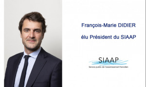 Franois-Marie Didier lu  la prsidence du SIAAP